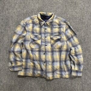 VTG Pendleton Shirt Mens XL plaid wool design Board Long-sleeve
